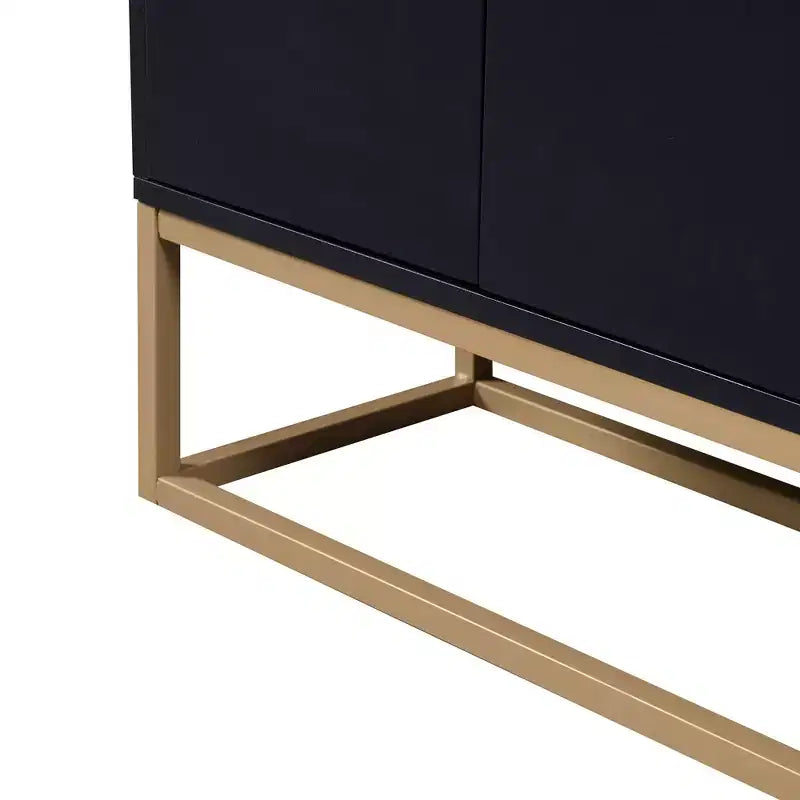 Buffet moderne élégant avec grand espace de rangement pour salle à manger, entrée