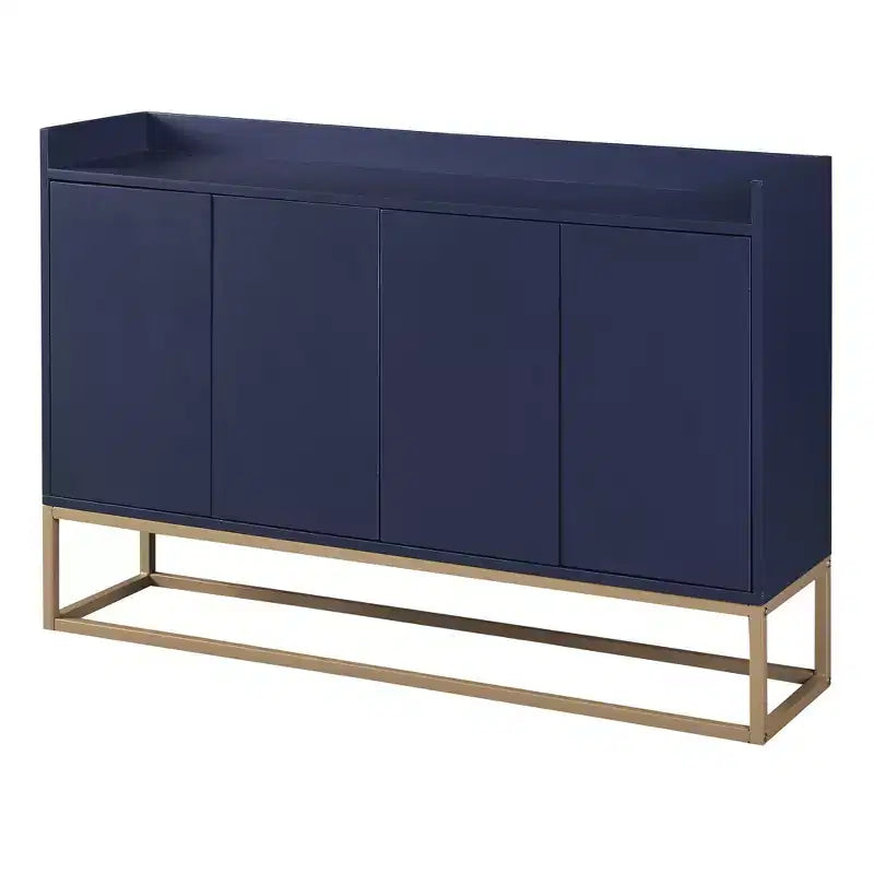 Buffet moderne élégant avec grand espace de rangement pour salle à manger, entrée