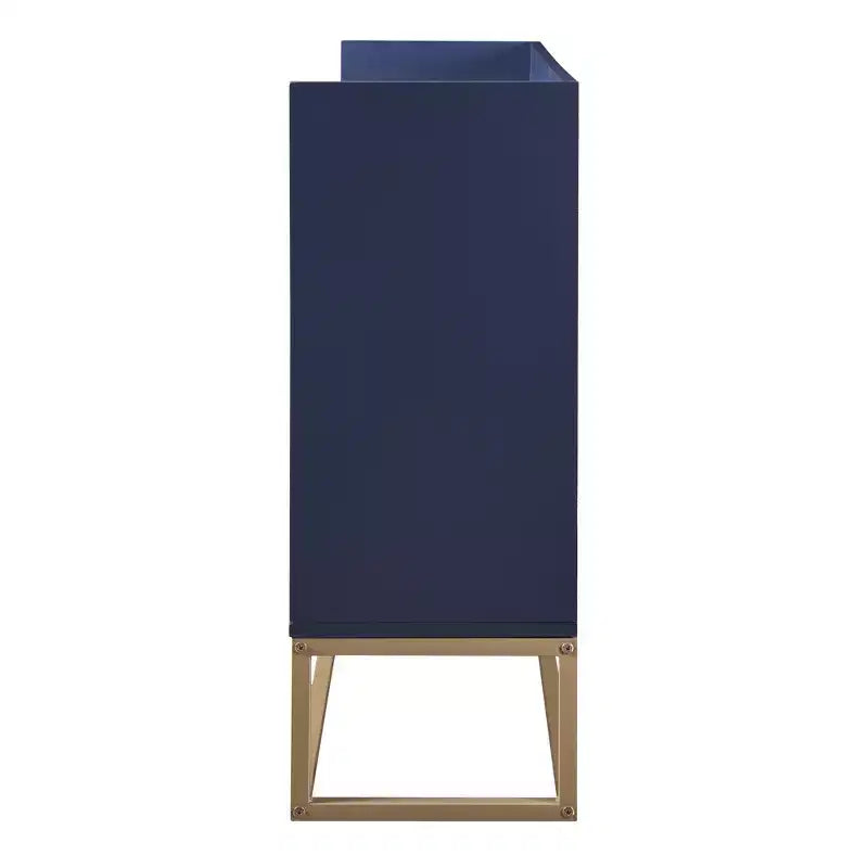 Buffet moderne élégant avec grand espace de rangement pour salle à manger, entrée
