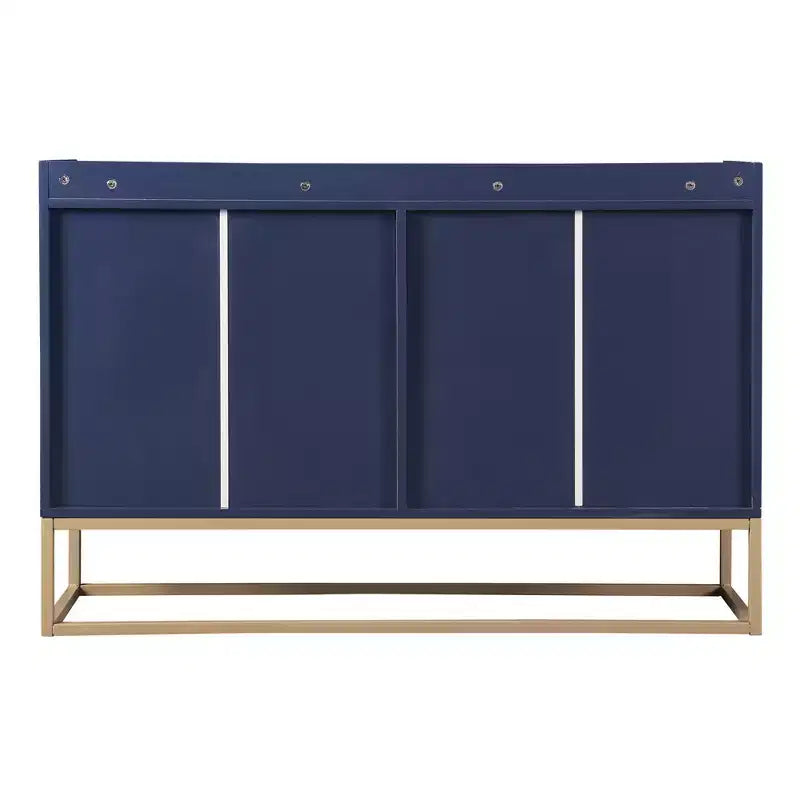 Buffet moderne élégant avec grand espace de rangement pour salle à manger, entrée