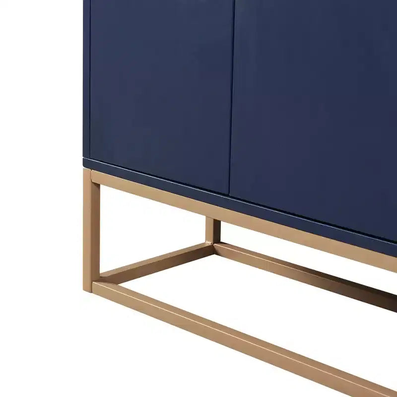 Buffet moderne élégant avec grand espace de rangement pour salle à manger, entrée