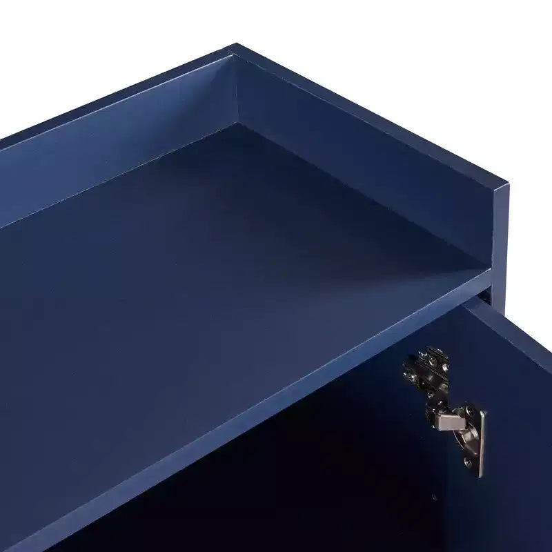 Buffet moderne élégant avec grand espace de rangement pour salle à manger, entrée