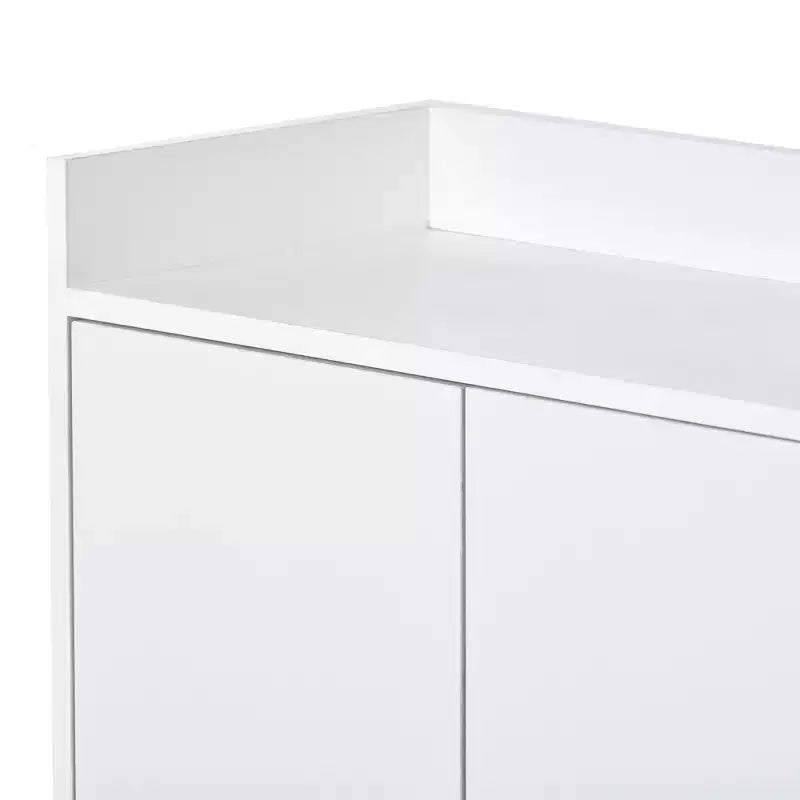 Buffet moderne élégant avec grand espace de rangement pour salle à manger, entrée