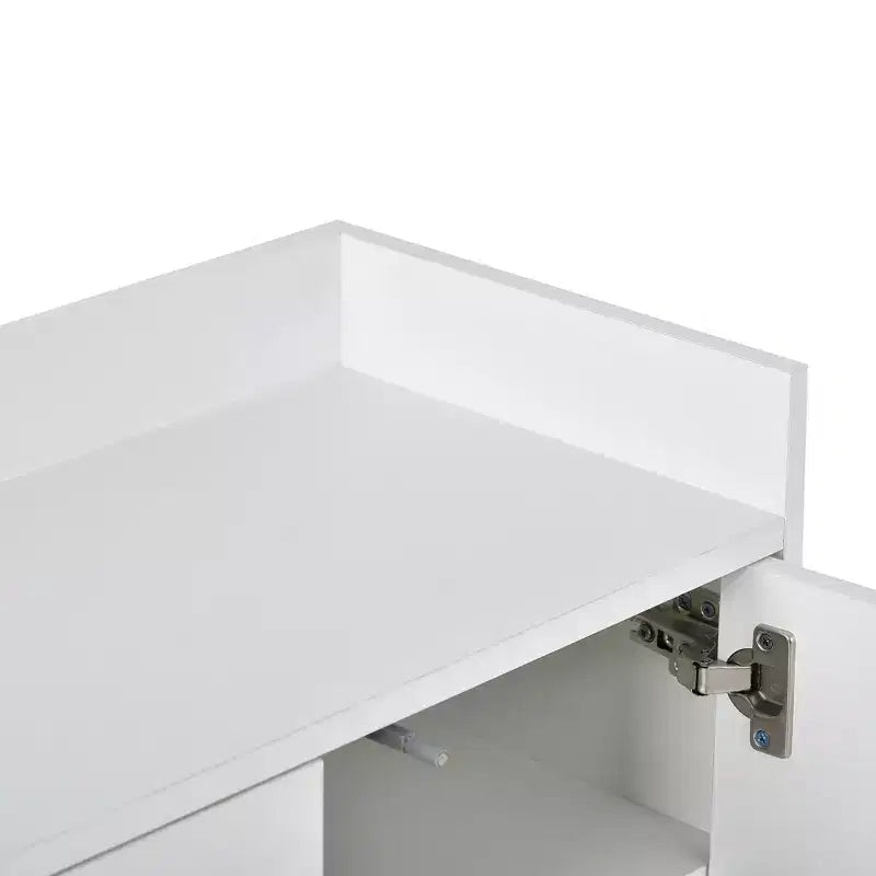 Buffet moderne élégant avec grand espace de rangement pour salle à manger, entrée