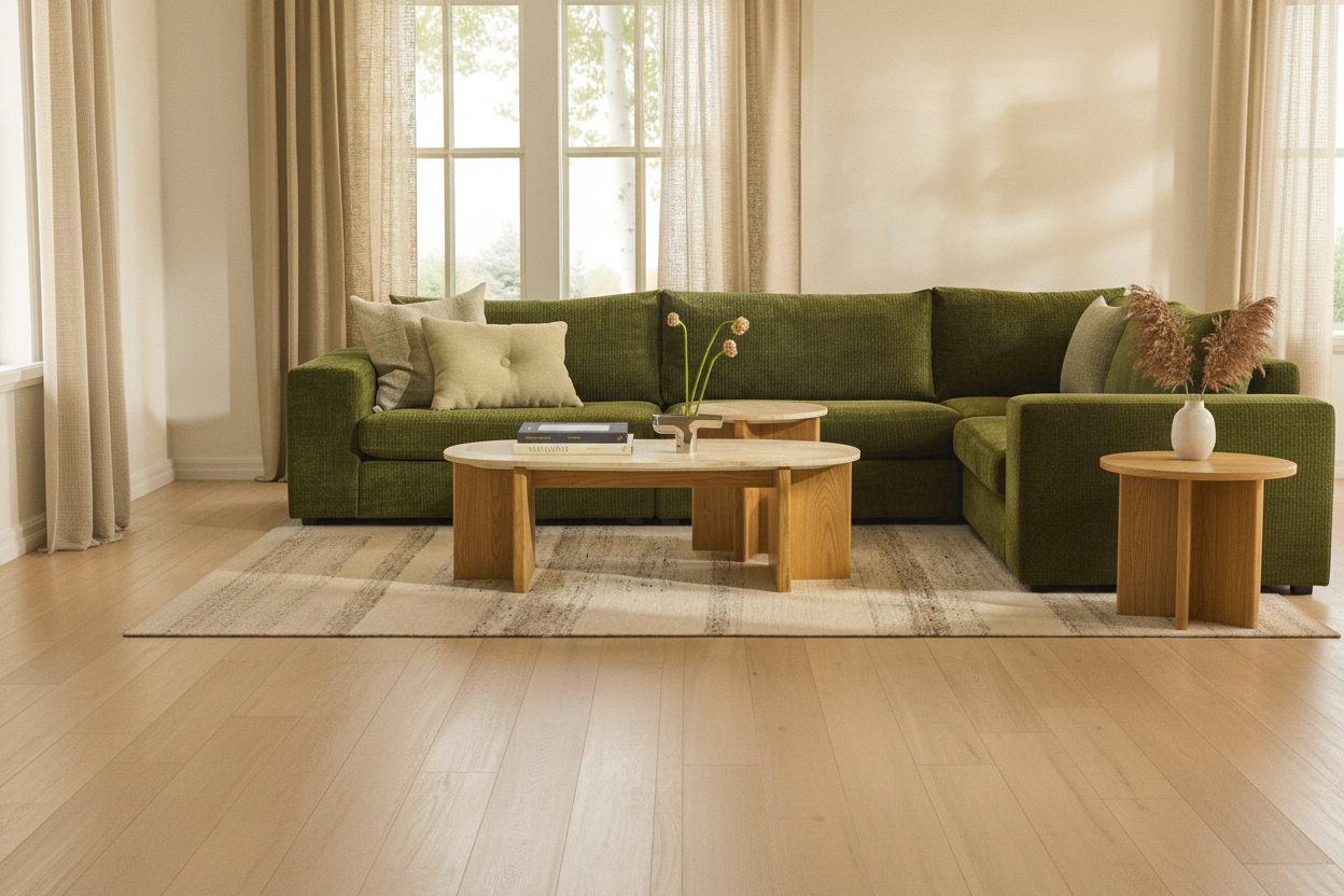Wide Room View - Coffee Table Scene
